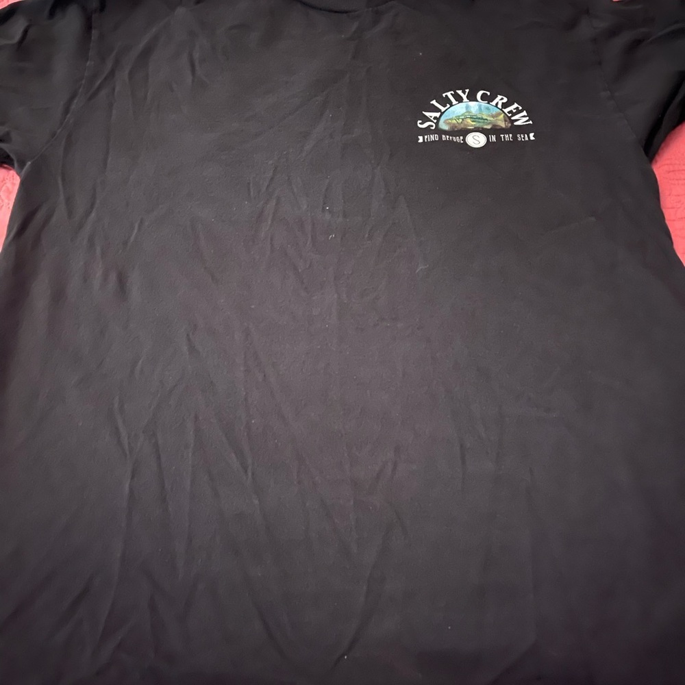 Men’s Small Salty Crew Black Long Sleeve T Shirt